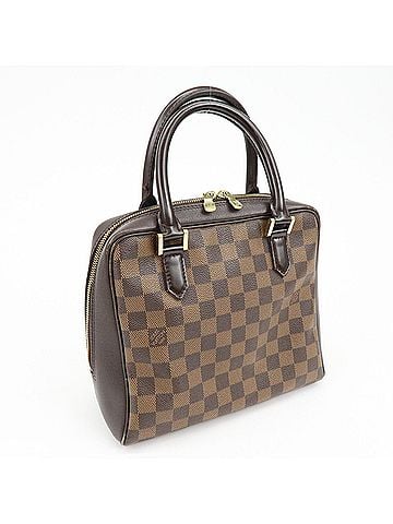 Louis Vuitton Triana Damier Brown Canvas Handbag (view 2)