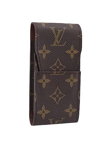 Louis Vuitton Cigarette Case Monogram Canvas Brown Canvas Wallets Accessory (view 1)