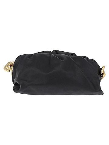 Bottega Veneta The Chain Pouch Leather Black Leather Clutche &amp; Pouche Bag (view 1)