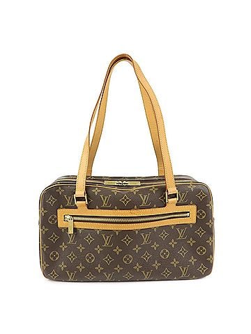 Louis Vuitton Cite Monogram Canvas Brown Canvas Handbag (view 1)
