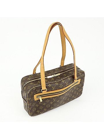 Louis Vuitton Cite Monogram Canvas Brown Canvas Handbag (view 2)