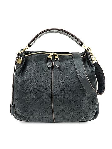 Louis Vuitton Selene Mahina Leather Black Leather Handbag (view 1)