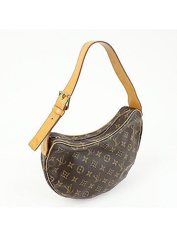 Louis Vuitton Croissant Monogram Canvas Brown Canvas Handbag (view 2)