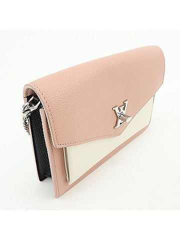 Louis Vuitton Mylockme Chain Pochette Leather Pink Leather Clutche &amp; Pouche Bag (view 2)
