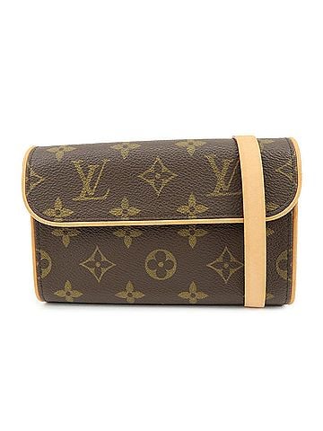 Louis Vuitton Florentine Waist Monogram Canvas Brown Canvas Handbag (view 1)