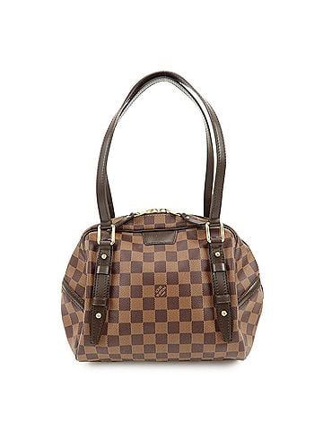 Louis Vuitton Rivington Satchel Damier Brown Canvas Handbag (view 1)