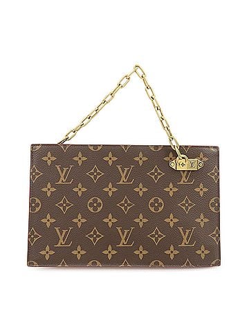 Louis Vuitton Legacy Chain Clutch Monogram Canvas Brown Canvas Clutche &amp; Pouche Bag (view 1)