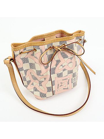 Louis Vuitton Noe Limited Edition Damier Tahitienne White Canvas Shoulder Bag Bag (view 2)