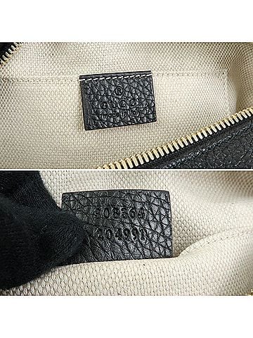 Gucci Soho Disco Leather Black Leather Crossbody Bag Bag (view 2)