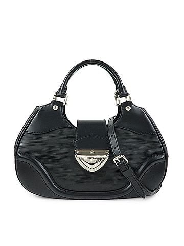 Louis Vuitton Montaigne Sac Epi Leather Black Leather Handbag (view 1)
