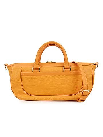 Louis Vuitton Dhanura Epi Leather Orange Leather Handbag (view 1)