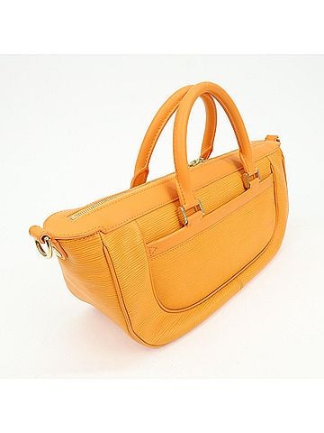 Louis Vuitton Dhanura Epi Leather Orange Leather Handbag (view 2)