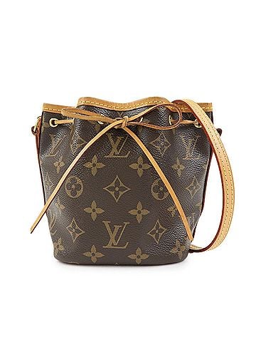 Louis Vuitton Noe Monogram Canvas Brown Canvas Shoulder Bag Bag (view 1)