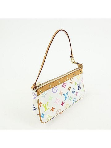 Louis Vuitton Pochette Accessoires Monogram Multicolor Multicolour Canvas Clutche &amp; Pouche Bag (view 2)