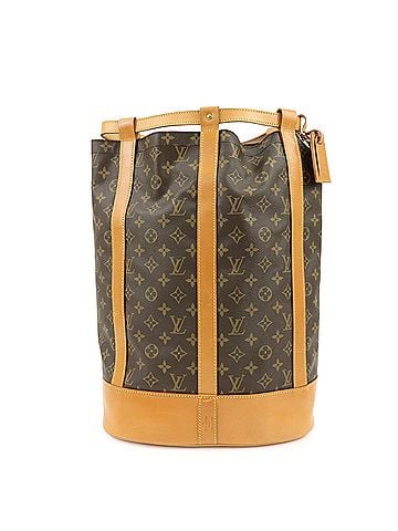 Louis Vuitton Randonnee Monogram Canvas Brown Canvas Backpack Bag (view 1)