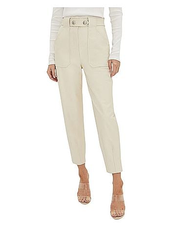 Veronica Beard Faux Leather Pants (view 1)