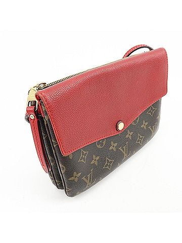 Louis Vuitton Twice Monogram Canvas And Leather Brown Canvas Handbag (view 2)