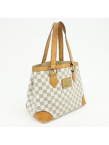 Louis Vuitton Hampstead Damier Beige Canvas Handbag (view 2)