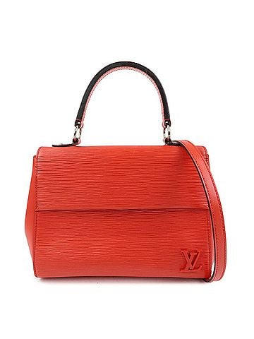 Louis Vuitton Cluny Top Handle Epi Leather Red Leather Handbag (view 1)