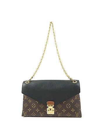 Louis Vuitton Pallas Chain Monogram Canvas And Calfskin Brown Canvas Shoulder Bag Bag (view 1)
