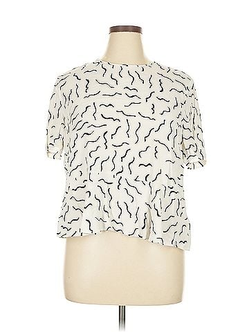 Diane von Furstenberg Diane Von Furstenberg Short Sleeve Blouse (view 1)