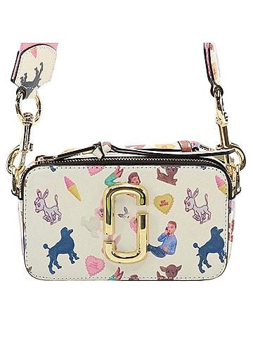 Marc Jacobs The Snapshot Sugar Bag with Guitar Strap Leather Crossbody Bag (view 1)
