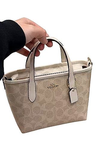 Coach Leather Tote (view 2)