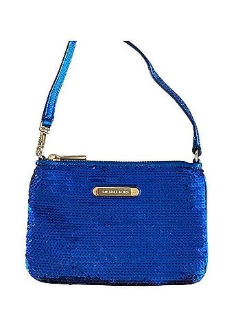 MICHAEL Michael Kors Blue Sequins Shine Wristlet Wristlet (view 1)