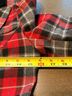 Smythe 34% Polyester 33% Viscose 32% Wool 1% Elastane 100% Cupro 100% Cotton Tropical Plaid Red Black Blazer Size 4 - photo 10