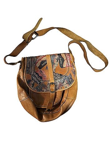 Patricia Nash Leather Messenger (view 1)