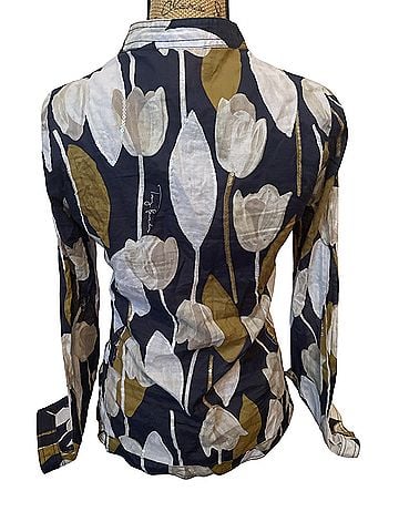 Tory Burch Tulip Long Sleeve Blouse (view 2)