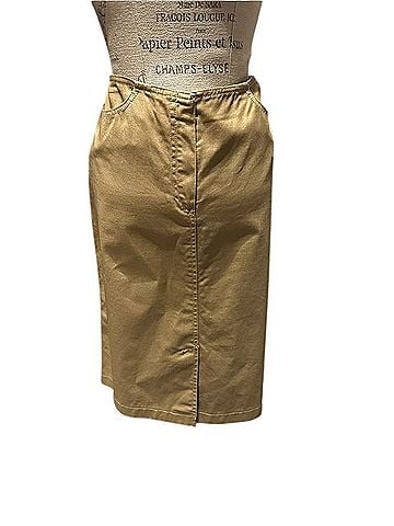Kenneth Cole REACTION Denim Skirt (view 1)
