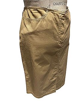 Kenneth Cole REACTION Denim Skirt (view 2)
