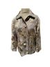 Chico's Floral Blue Purple Jacket Size M - photo 2