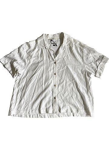 Rose + Olive Short Sleeve Button-Down Shirt (view 1)