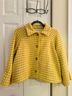 Greylin Houndstooth Yellow Jacket Size S - photo 4