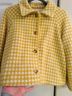 Greylin Houndstooth Yellow Jacket Size S - photo 7