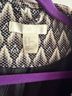 H&M 97% Polyester 3% Elastane 100% Polyester 100% Polyester 100% Polyester 100% Polyester Print Black White Jacket Size 10 - photo 3