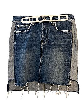 7 For All Mankind Denim Skirt (view 1)