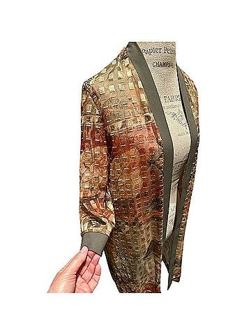 R&M Richards Sheer Duster Kimono (view 2)
