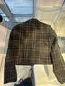 Ann Taylor Checkered-gingham Black Gold Jacket Size 10 - photo 4