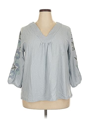 J.Jill J.Jill 3/4 Sleeve Blouse (view 1)