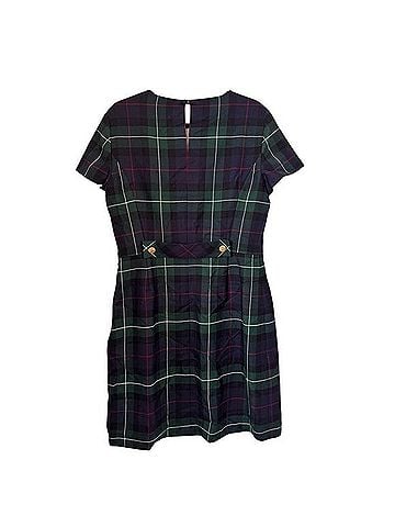 Brooks Brothers Tartan Dress Casual Dress (view 2)