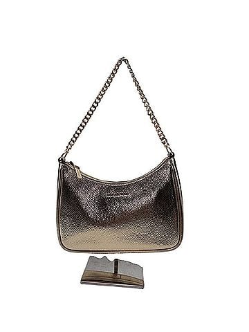 Michael Kors Jet Set Travel Leather Crossbody Bag (view 1)