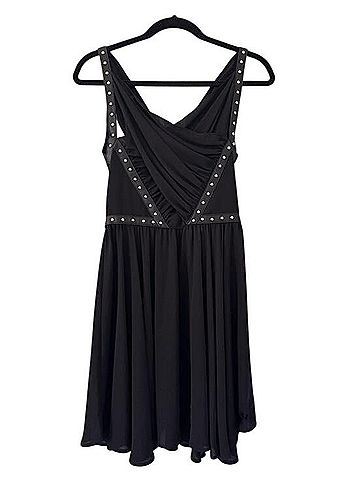 The Kooples Studded Leather Dress Cocktail Dress (view 1)