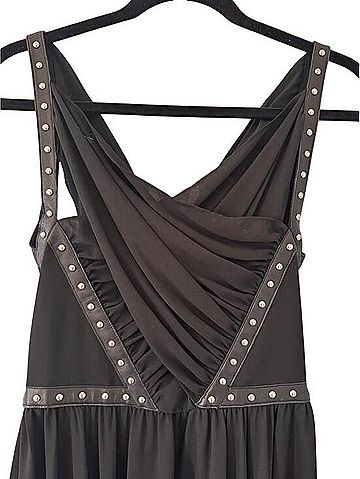 The Kooples Studded Leather Dress Cocktail Dress (view 2)