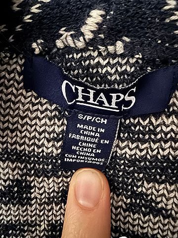 Chaps Cardigan (view 2)