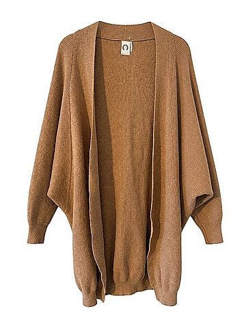 Akemi + Kin Ribbed Cocoon Cardigan Cardigan (view 1)
