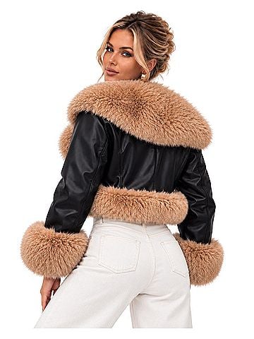 Alice + Olivia Faux Fur Jacket (view 2)