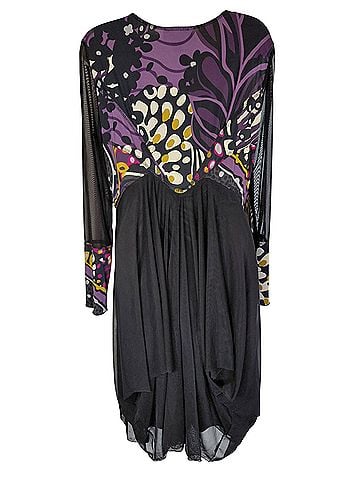 Frank Lyman Design Mixed Print Mesh Accent Cocktail Dress (view 2)